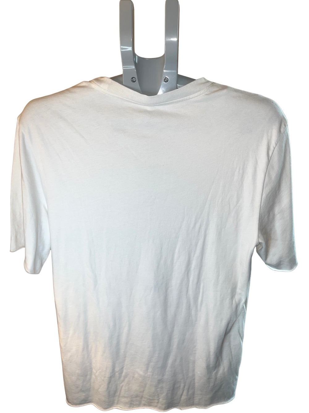 COACH Men’s White Logo Graphic Tee - Picture 4 of 6
